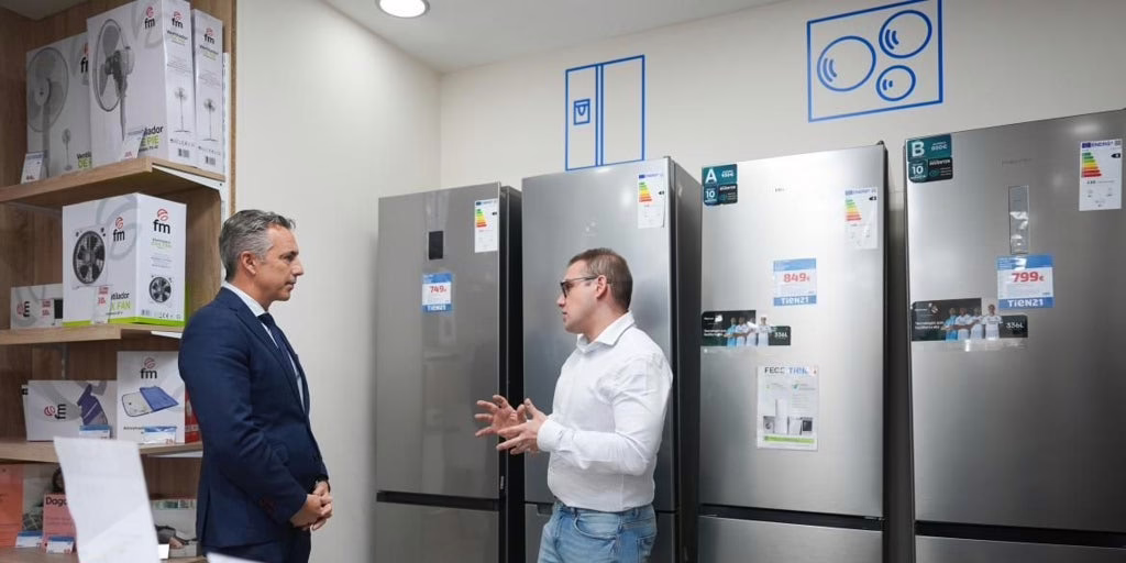 Hasta 300 euros en subsidios para la renovación de electrodomésticos en la Comunidad de Madrid.