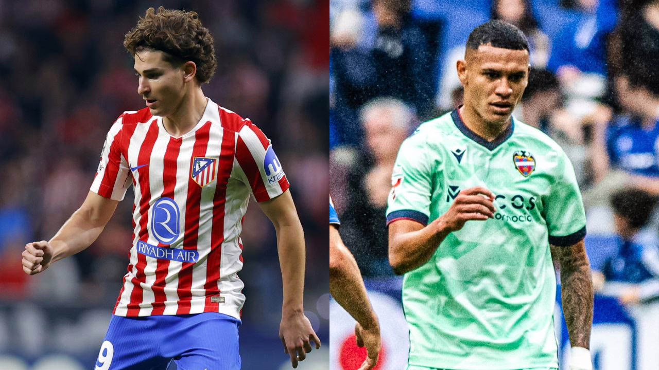 Sigue en directo el encuentro entre Atlético de Madrid y Levante con Kervin Arriaga; Horario y plantillas.