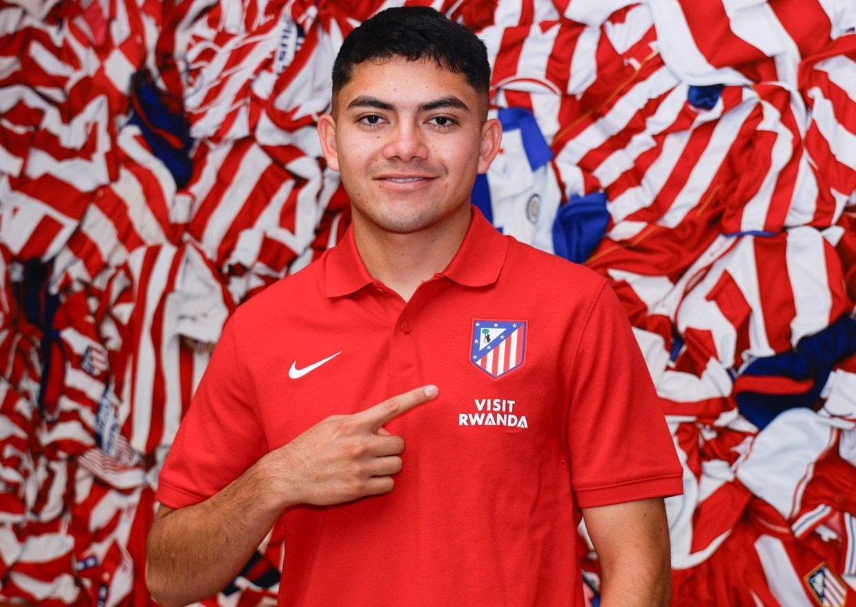 Ronaldo Nájera se une al Atlético de Madrid.
