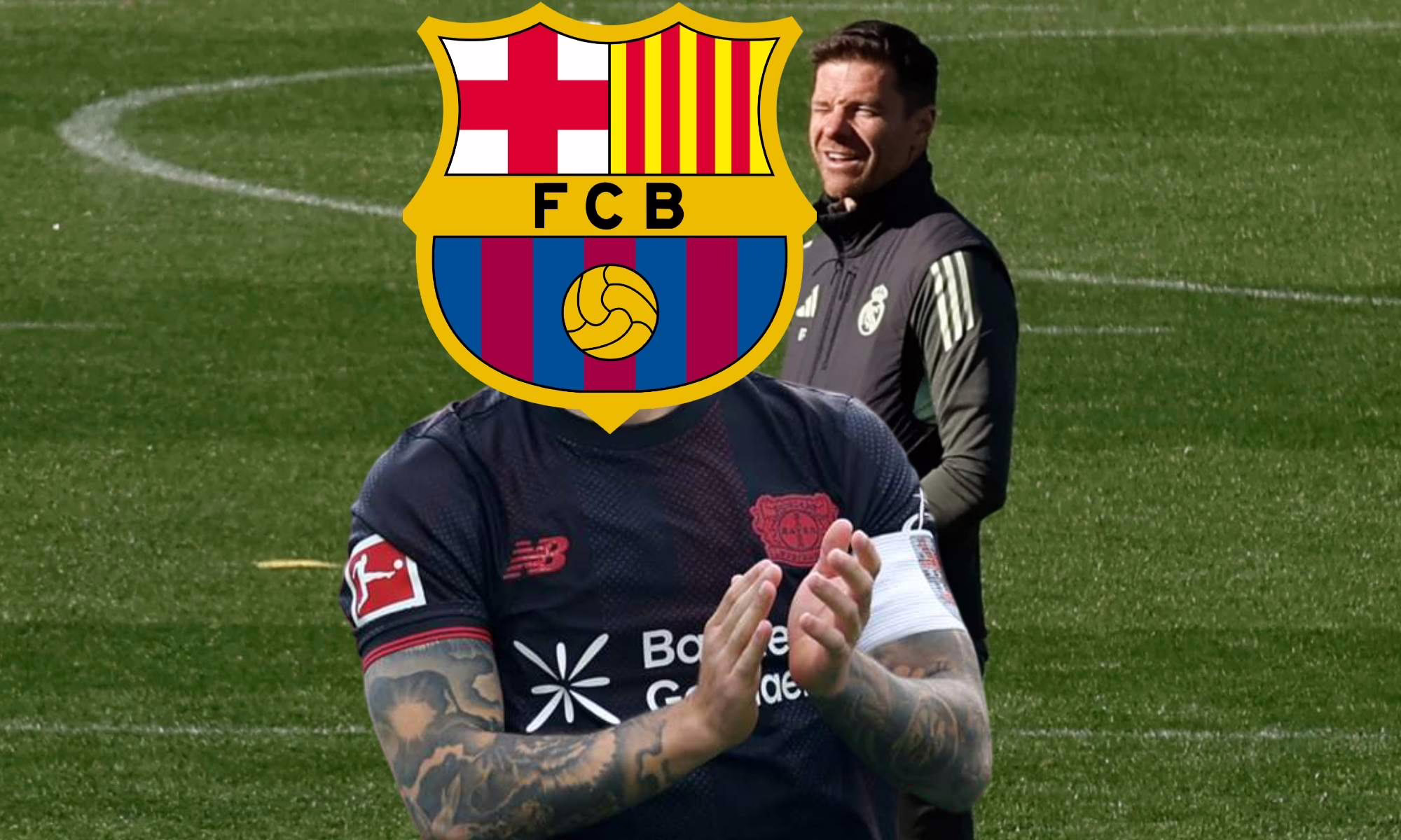 El Barça muestra interés en Grimaldo, quien brilló bajo la dirección de Xabi Alonso en la Bundesliga.