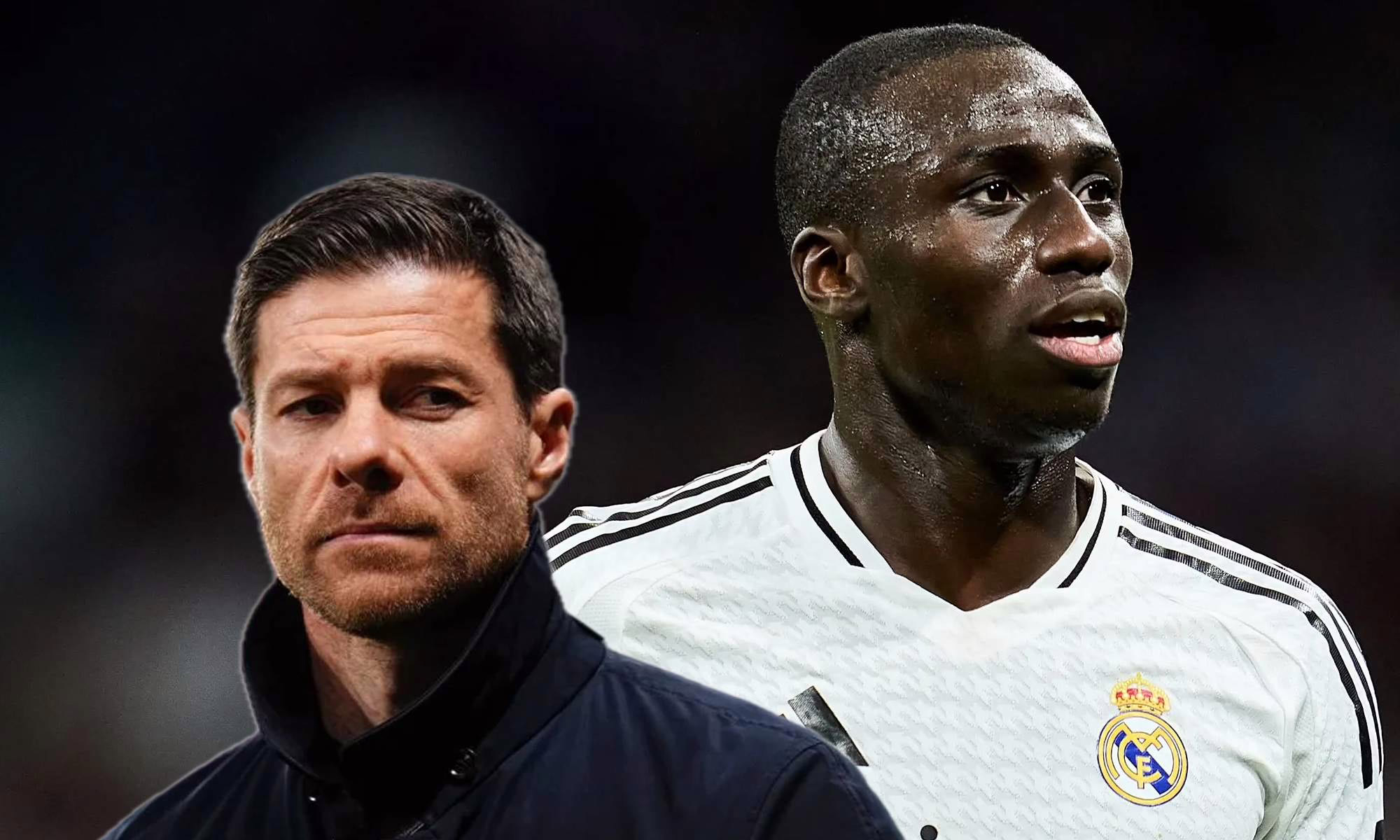 Xabi Alonso se dirige a Mendy durante el entrenamiento: “No vas a participar…”