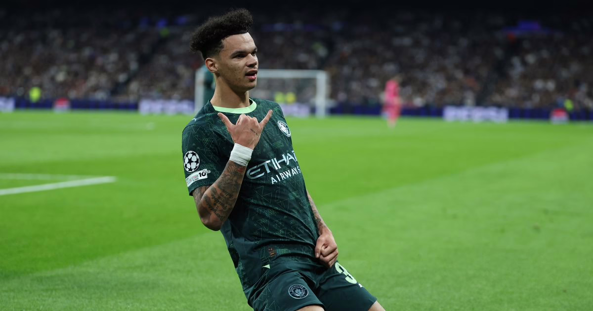Las calificaciones de los jugadores del Man City frente al Real Madrid por Nico O'Reilly y Rayan Cherki son sobresalientes.