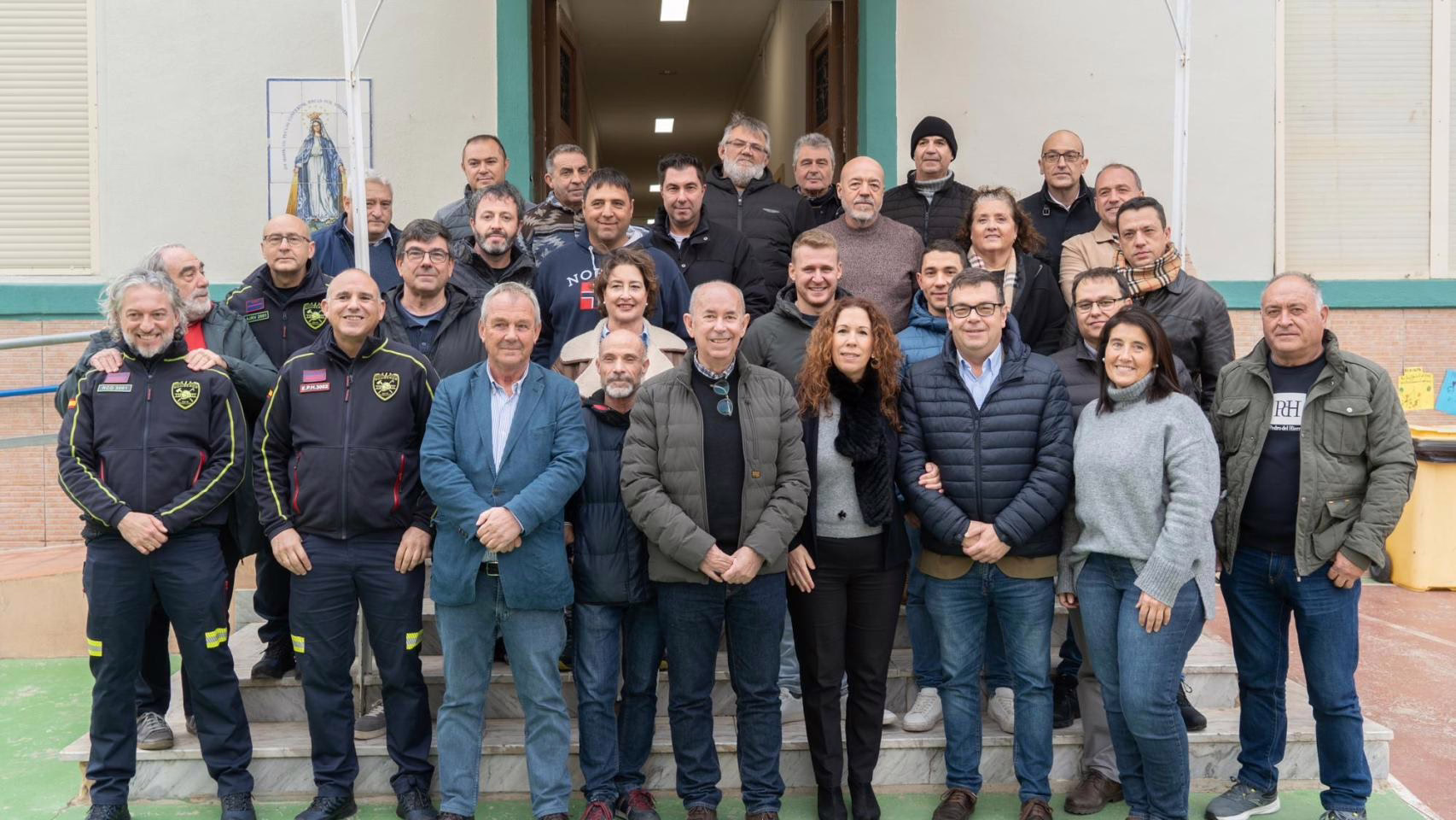 Empleados de Guadalajara contribuyen con sus horas extras en Valencia a una escuela de Massanasa: obtienen 20.814 euros.