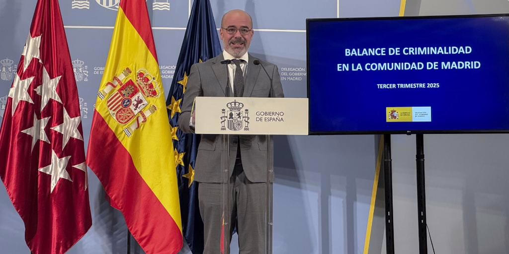 Aumento de violaciones y narcotráfico en Madrid, mientras los robos de todo tipo disminuyen.