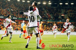 El Rayo cuajó sus mejores primeros minutos en Europa 3 Camello gol
