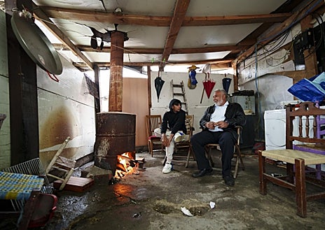 Imagen secundaria 1 - Toni y Chule en el sector 6 de la Cañada Real