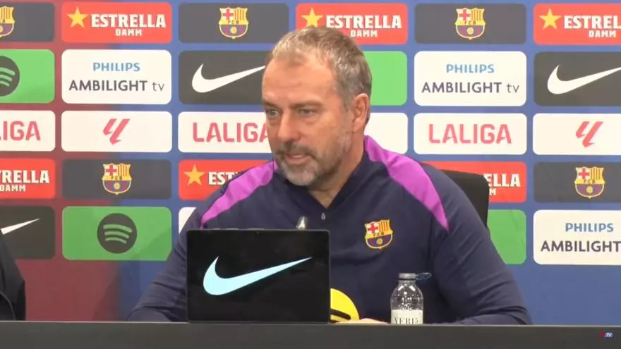 Flick: "Para mí es importante darle un motivo a los jugadores que no disputan minutos"