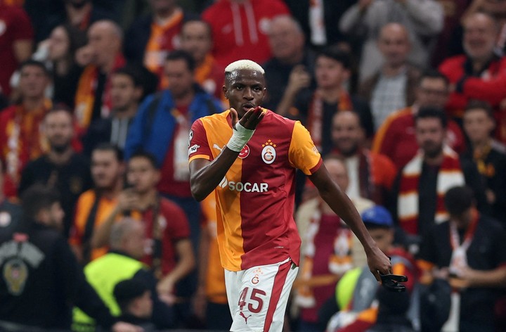 Osimhen, goleador del Galatasaray. REUTERS/Umit Bektas