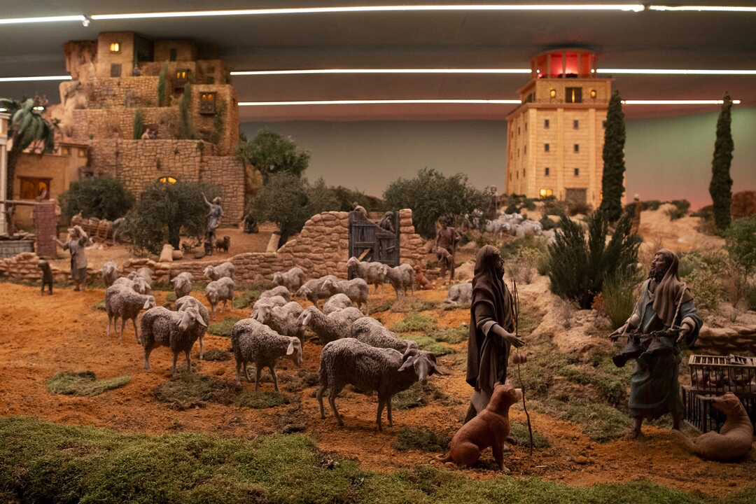 Exhibición del Gran Belén Monumental y el Belén napolitano en Alcalá de Henares.