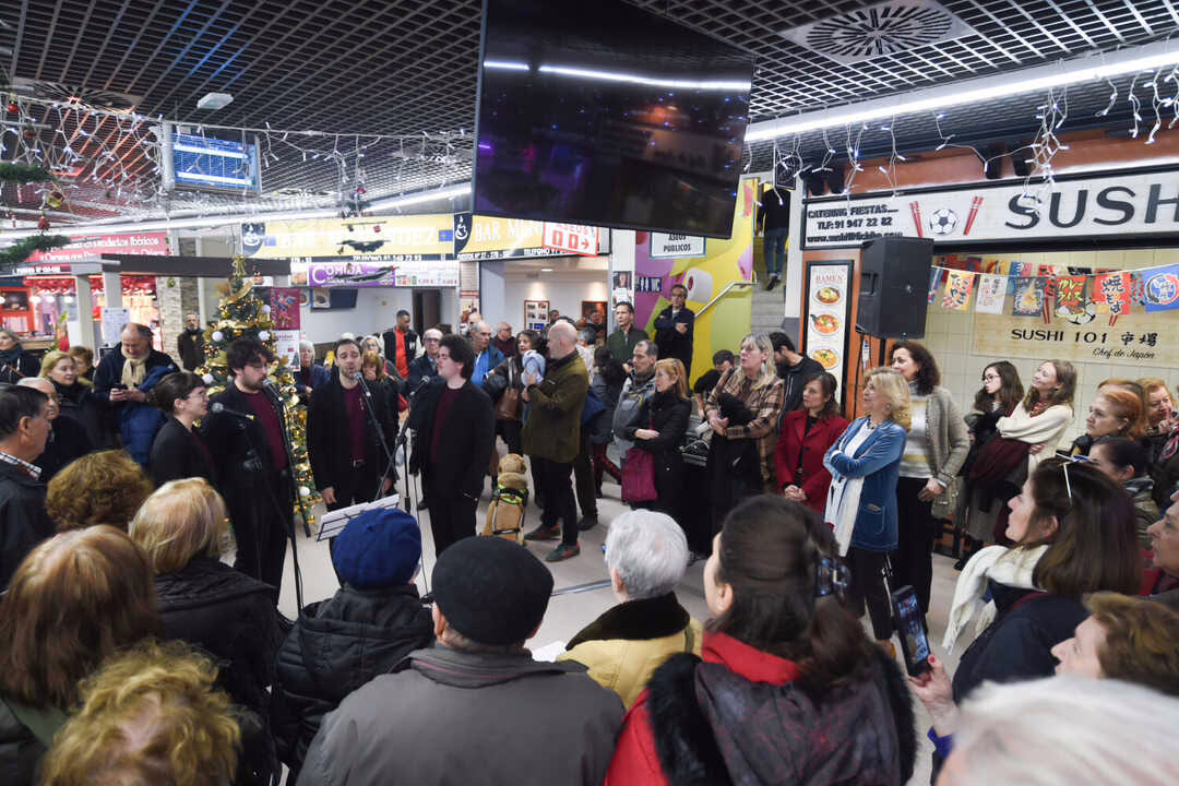 Actuaciones de góspel y soul en los mercados navideños de Madrid