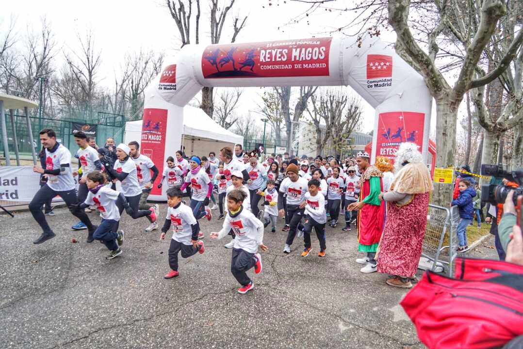 Carrera Solidaria de los Reyes Magos en la Comunidad de Madrid