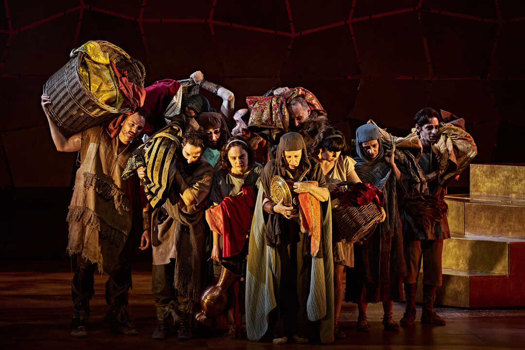 Numancia de Cervantes se presenta en los Teatros del Canal de Madrid.