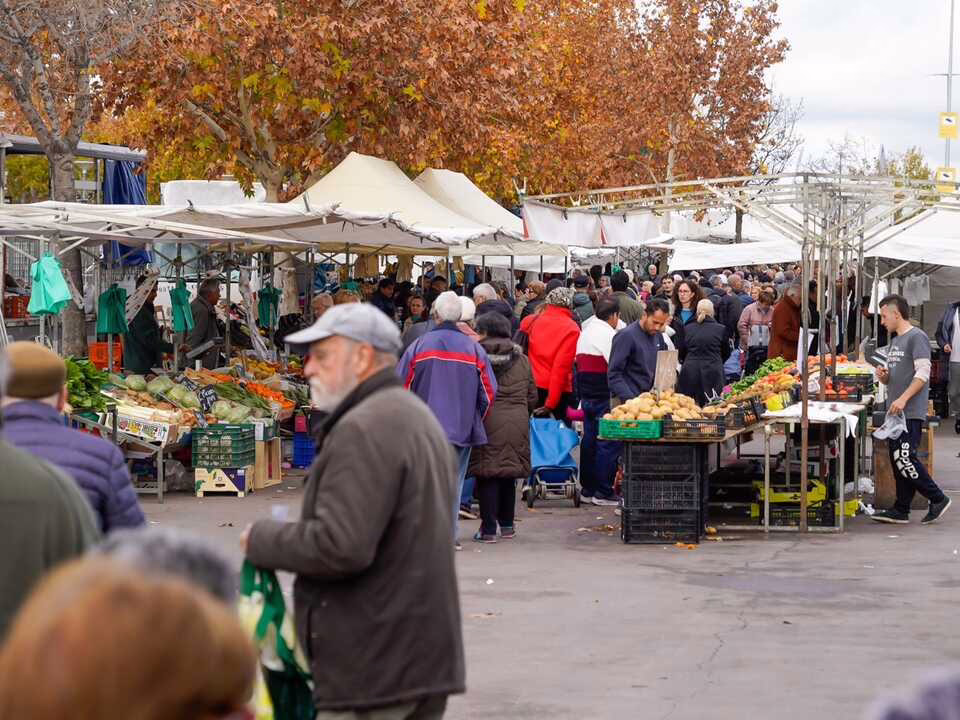 Mercado municipal en Torrejón el 24 y 31 de diciembre.