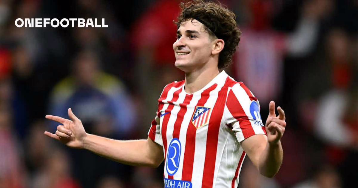 Julián Álvarez llegó a los 40 tantos con el Atlético de Madrid.