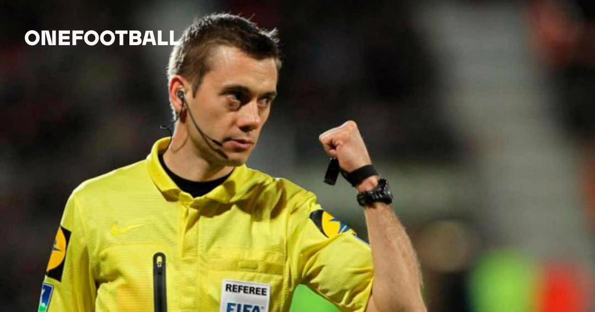 Turpin en el partido Real Madrid-Manchester City