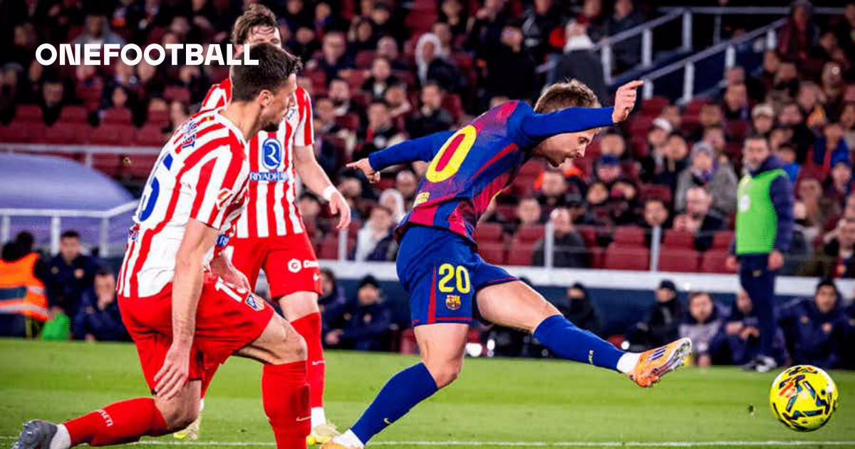 El Barcelona supera al Atlético de Madrid.