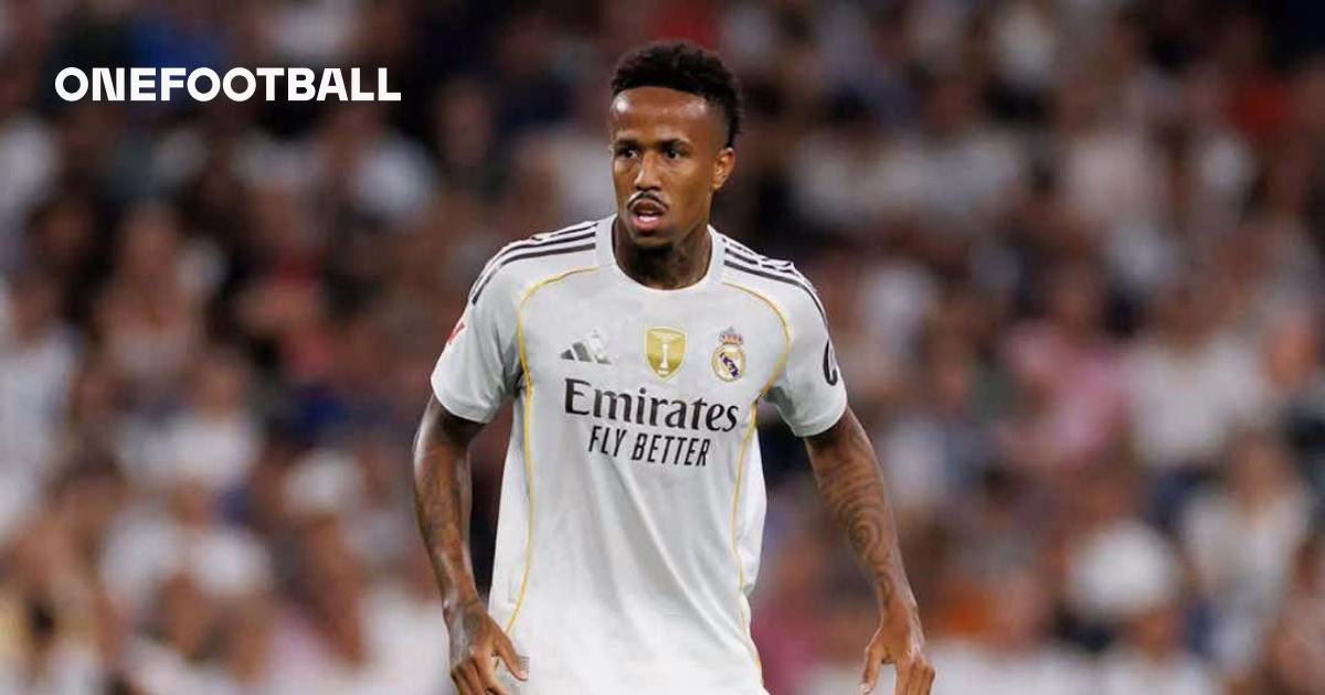 Real Madrid anuncia la lesión de Éder Militao: desgarro en el bíceps femoral.