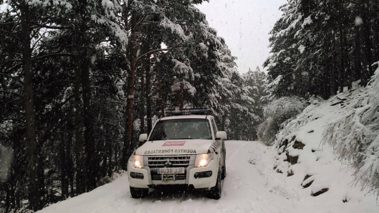 Alerta Amarilla por Nieve en la Sierra: Aemet Prevê Acumulaciones de Hasta 10 cm