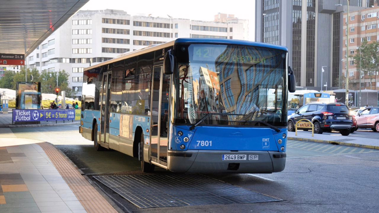 Máximo histórico de pasajeros en la EMT: más de 500 millones en 2025.