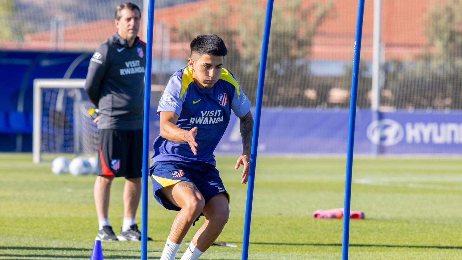 Pubill y Almada tienen posibilidades de participar en el partido contra el Athletic.