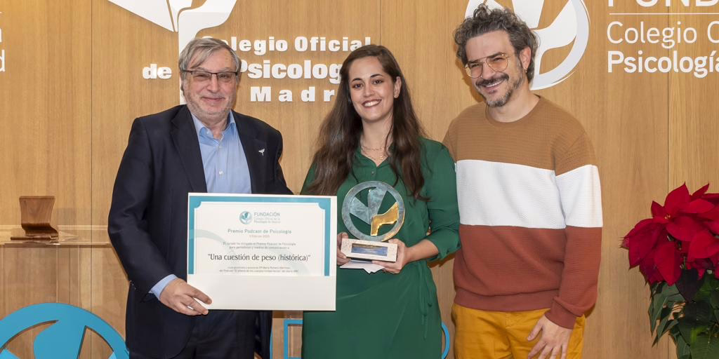 El podcast de ABC 'Las complejidades de los cuerpos (im)perfectos', galardonado por la Fundación del Colegio Oficial de la Psicología de Madrid.