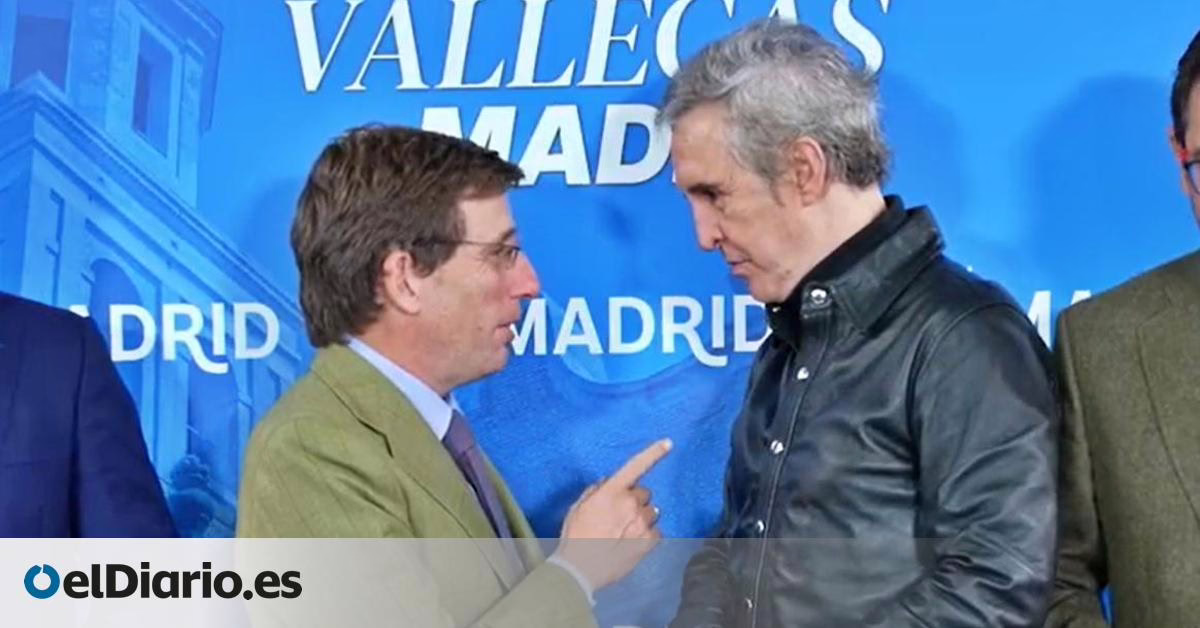 Almeida convoca a Ramoncín para conmemorar los 75 años de la anexión de Vallecas, y este lo sorprende solicitando la demolición del 'scalextric'.