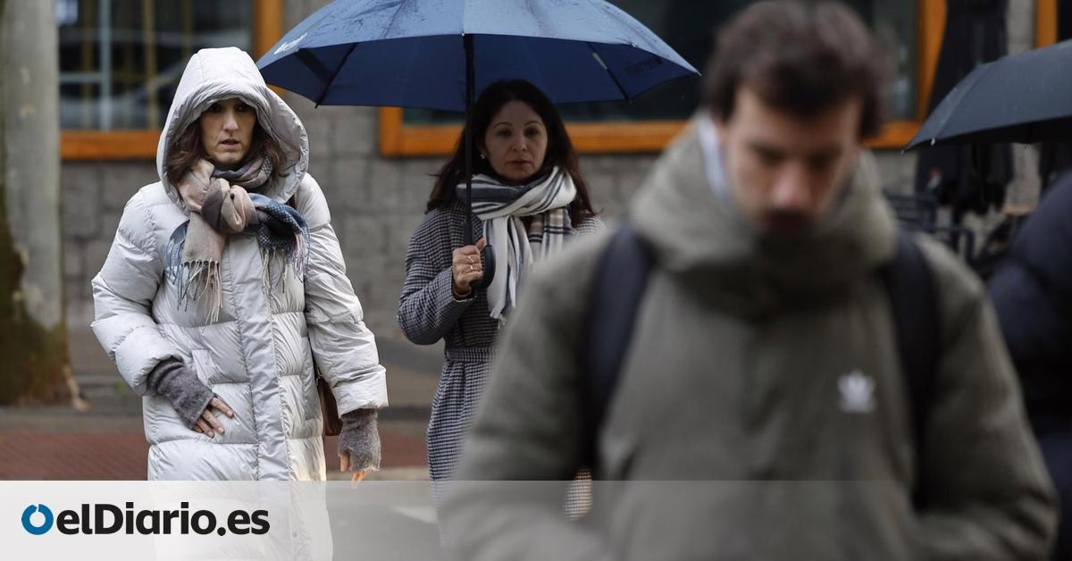 EL CLIMA EN MADRID: Persisten las lluvias en Madrid: un nuevo día de precipitaciones y nieve este jueves.