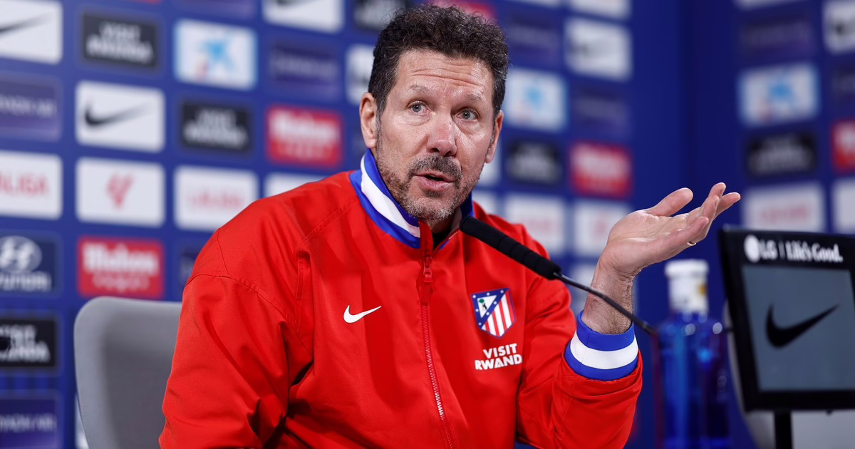 El misterio del mensaje de Diego Simeone acerca del mercado de fichajes en el Atlético de Madrid.