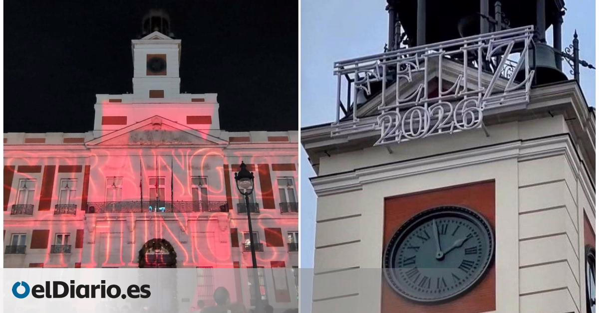 La campaña publicitaria de Netflix con 'Stranger Things' inunda Madrid, llegando incluso a las uvas de Nochevieja en la Puerta del Sol.