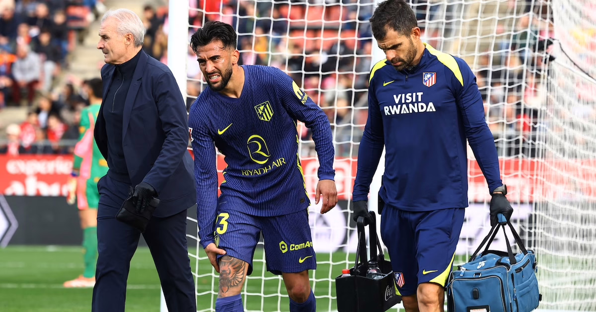 Preocupación en la selección argentina por Nico González: se retiró lesionado durante el partido contra el Atlético de Madrid.