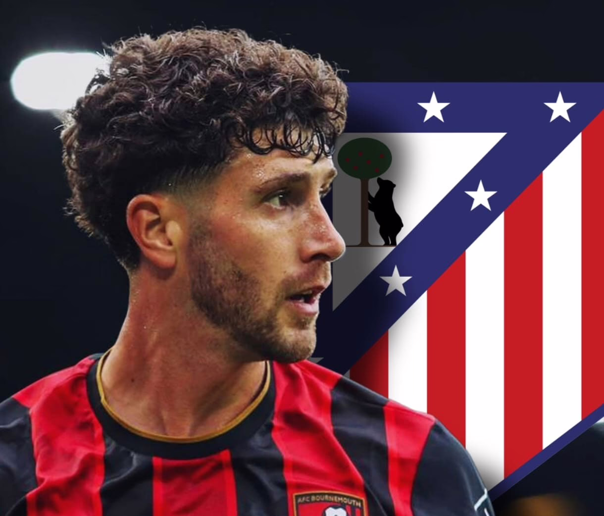 Marcos Senesi, en la mira del Atlético de Madrid.
