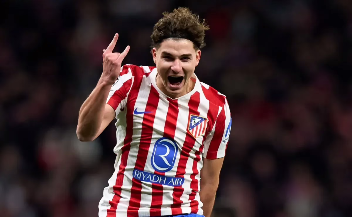 Julián Álvarez podría abandonar el Atlético de Madrid: "Siente atracción por Barcelona"