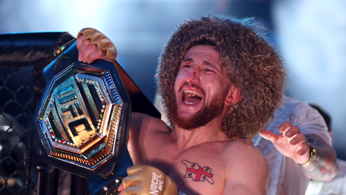 Merab Dvalishvili: el primer luchador en la historia de la UFC en realizar cuatro defensas de su título.