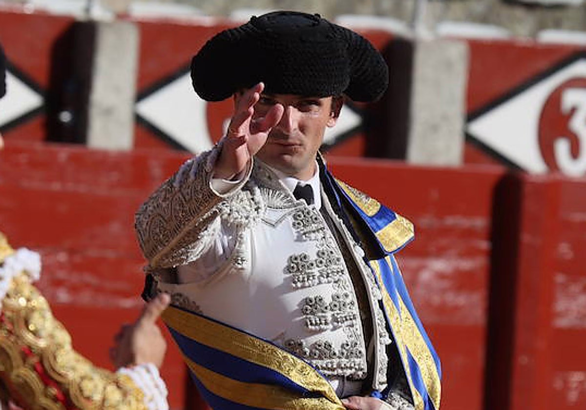 El primer diestro del año en la plaza de Las Ventas.