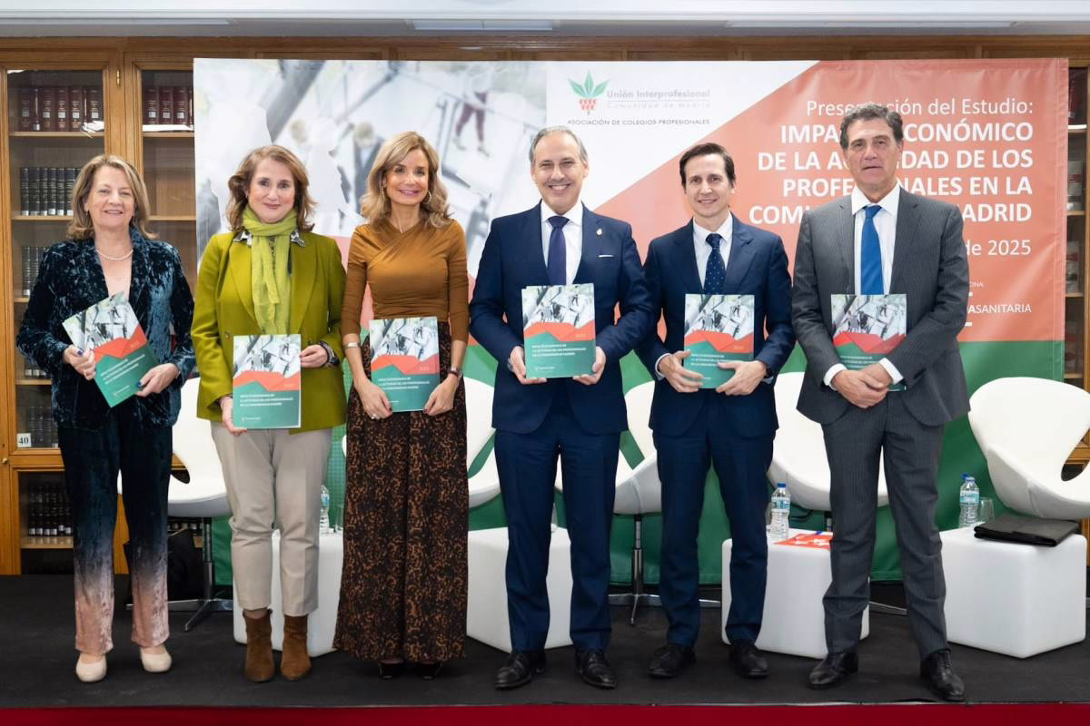 Los profesionales contribuyen con una de cada cuatro euros al PIB de Madrid y representan 4 de cada 10 puestos de trabajo, según el ICAM.