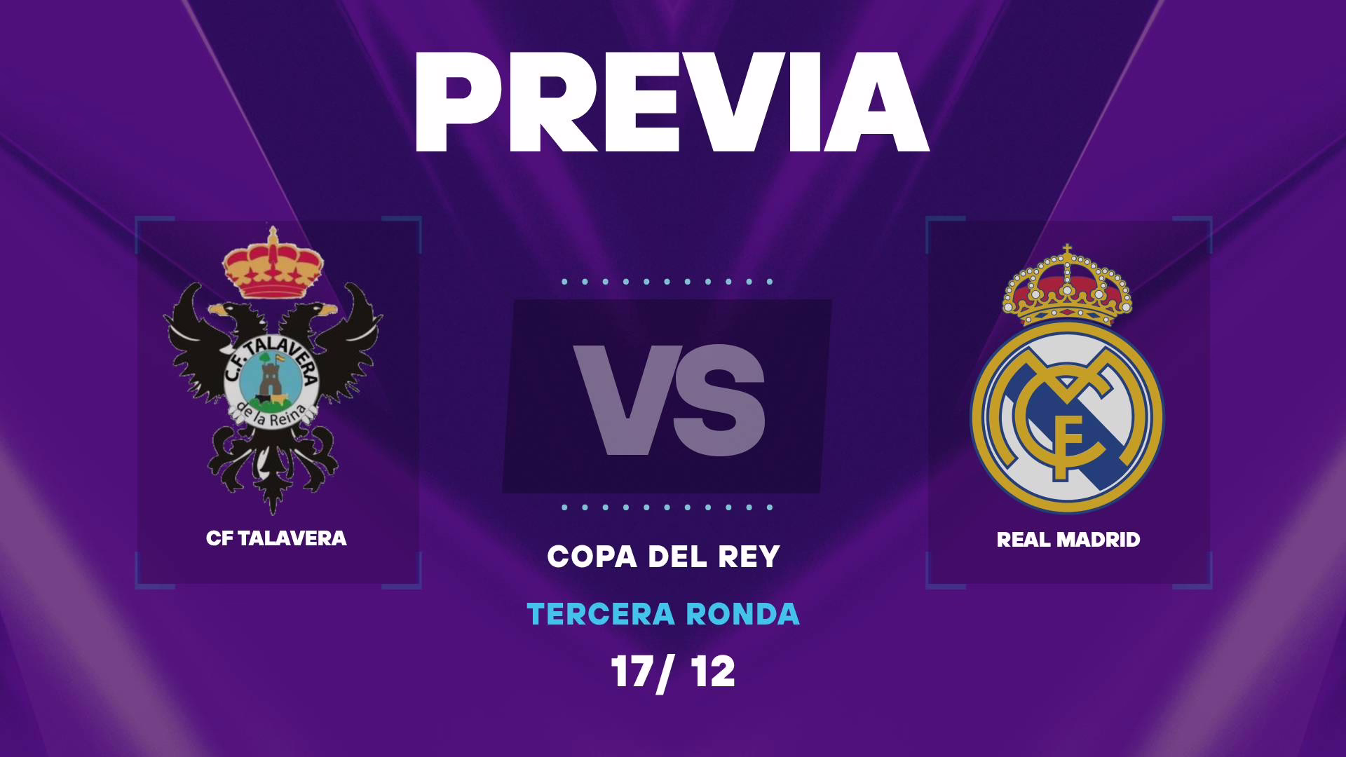 Horarios y fechas de los partidos de la Copa del Rey.