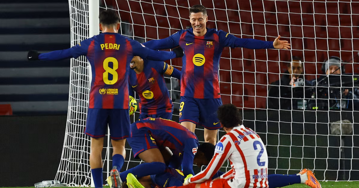 El Barça superó un tropiezo inicial y logró la victoria frente al Atlético de Madrid. - Hora Digital