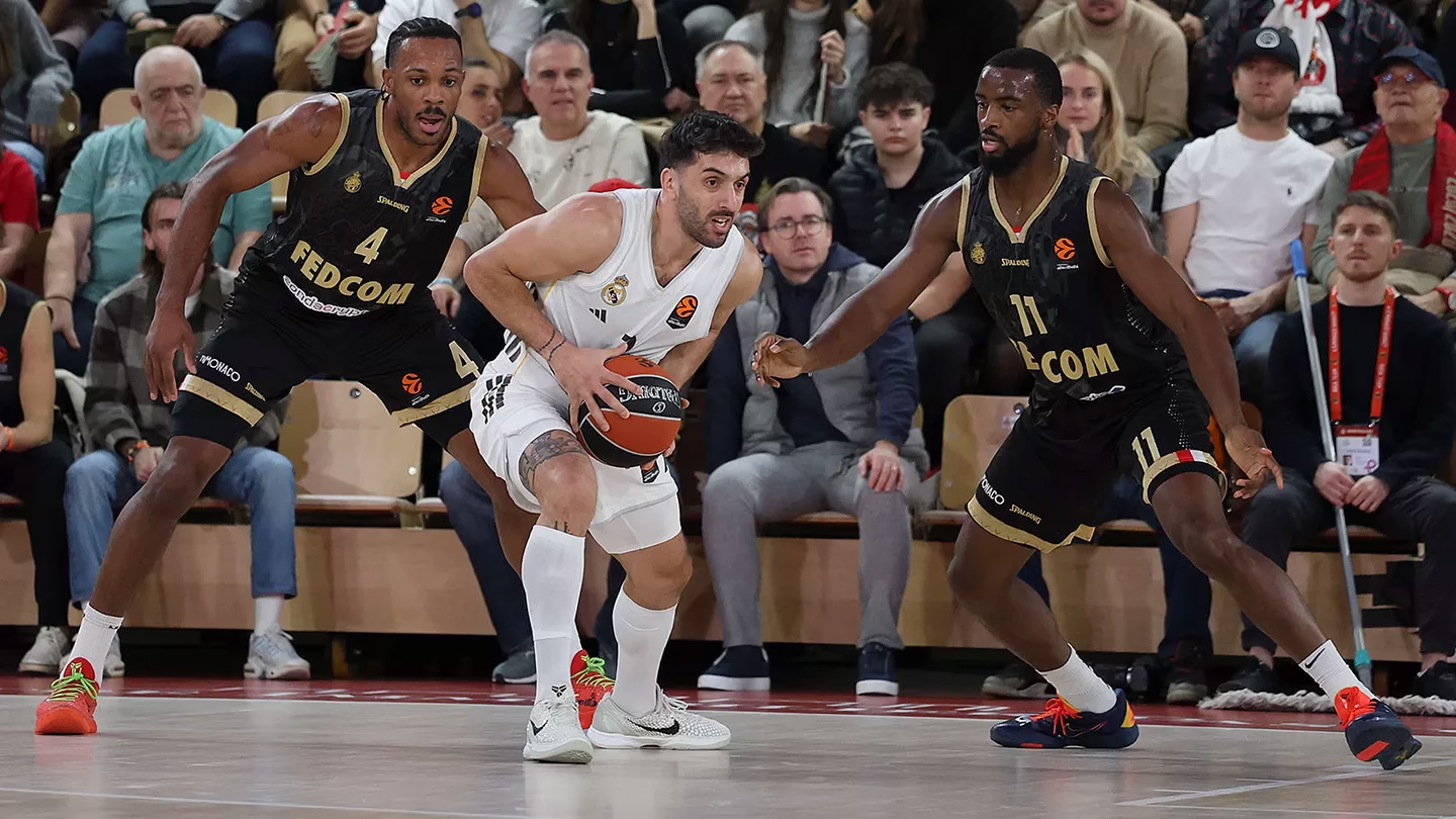 Crónica | La suerte se aleja del Real Madrid en Mónaco (100-95)