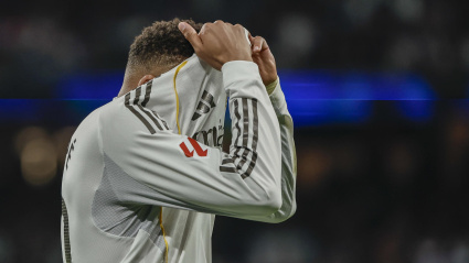 Mbappé, en el Real Madrid - Celta