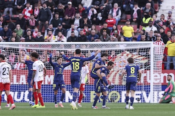 Atlético de Madrid goleó al