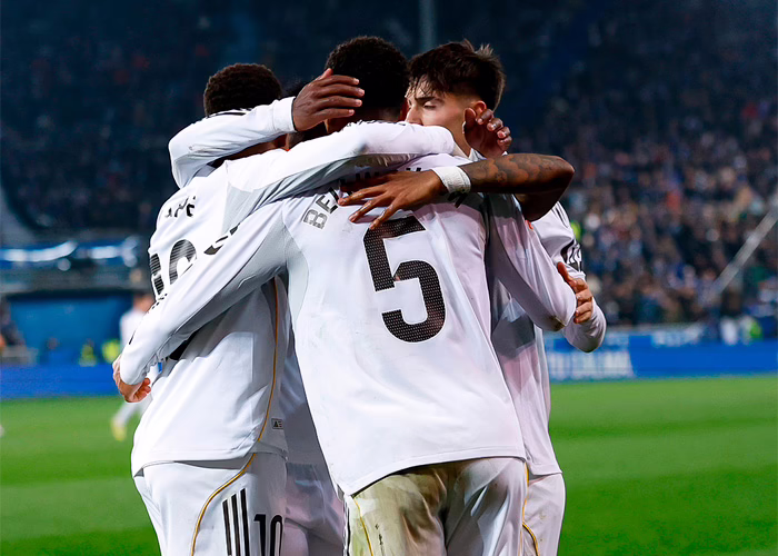El Real Madrid venció 2-1 al Alavés y consiguió un alivio en LaLiga, según Diario Deportes.