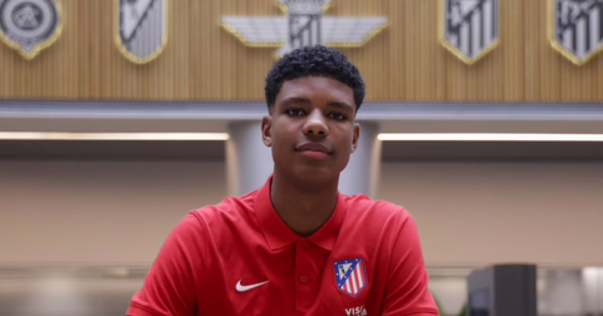 A sus 16 años, es la gran debilidad de Cholo Simeone y ha firmado un contrato con el Atlético de Madrid – Radio Mitre