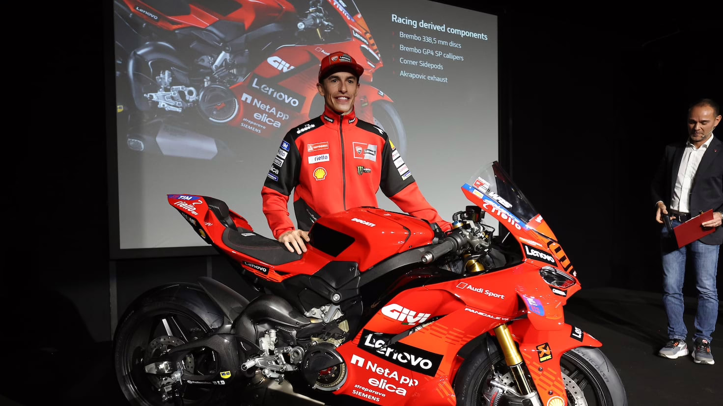 Márquez enfoca su atención en Ducati: “¿Posibilidades de renovación? Le daría un 8”.
