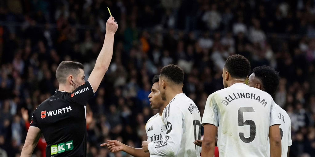 Arbitraje en la cuerda floja, pero preciso en el Bernabéu.