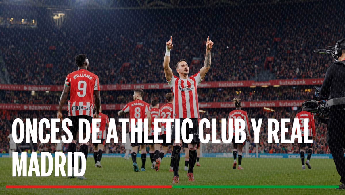 Alineaciones del Athletic Club y Real Madrid: Posibles formaciones en la jornada 19 de LaLiga