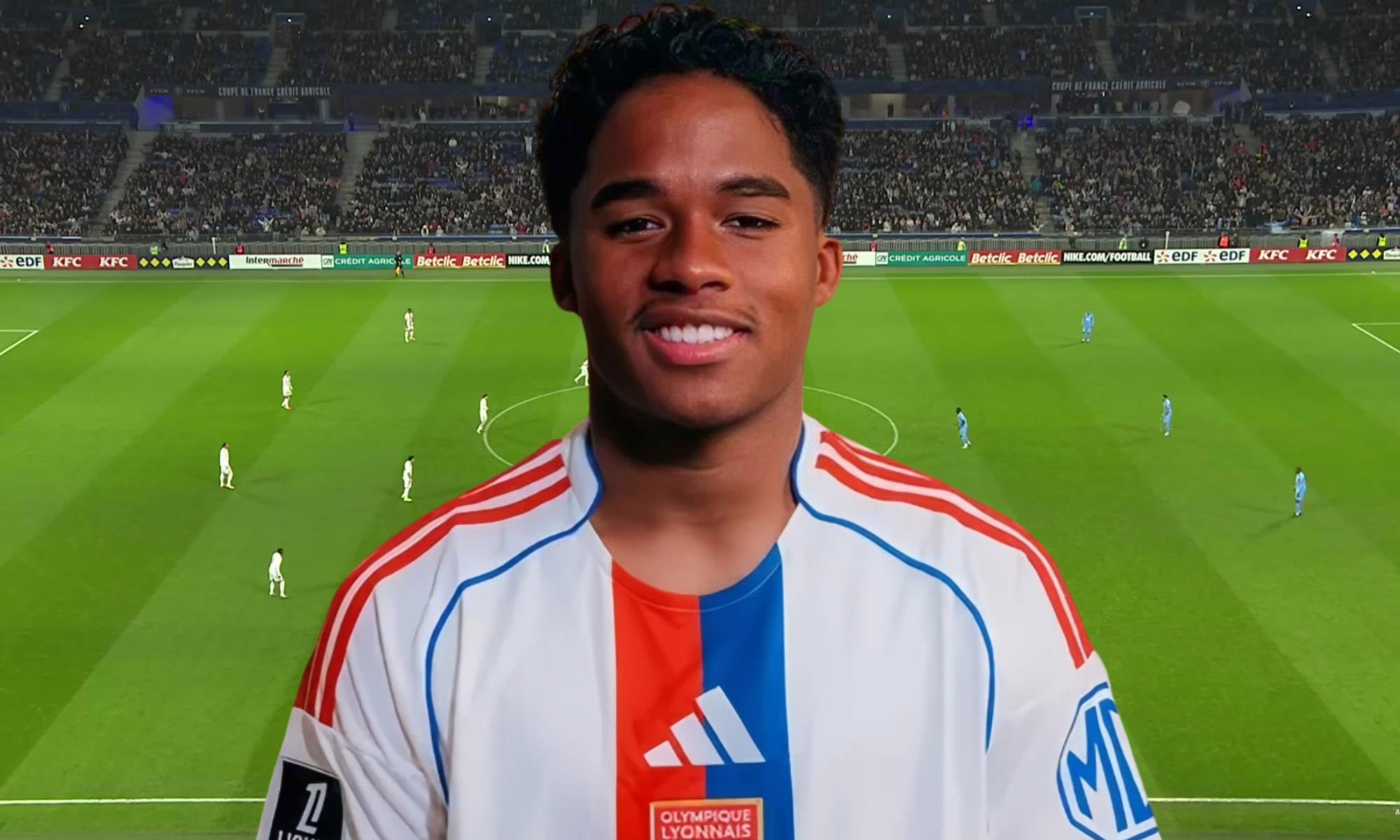 Endrick, Fofana y Sulc: la delantera soñada del Olympique de Lyon.