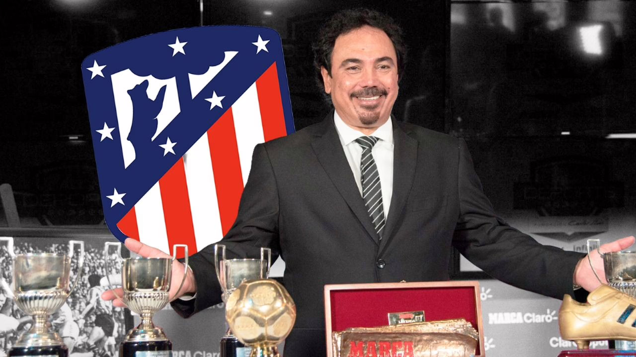 Hugo Sánchez no formará parte del Paseo de las Leyendas del Atlético de Madrid.