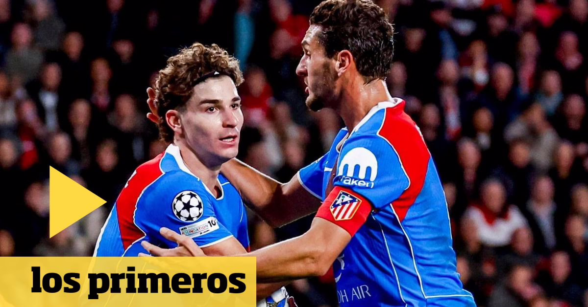 Con la guía de Julián, el Atlético de Madrid cosechó una gran victoria frente al PSV.