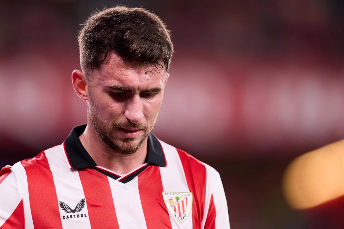 Laporte sufre una lesión muscular y no jugará contra el PSG.