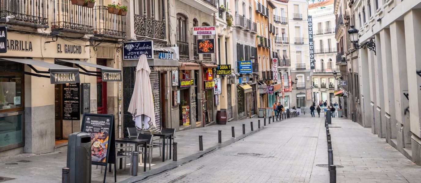 Más de 60 locales en 1 kilómetro.